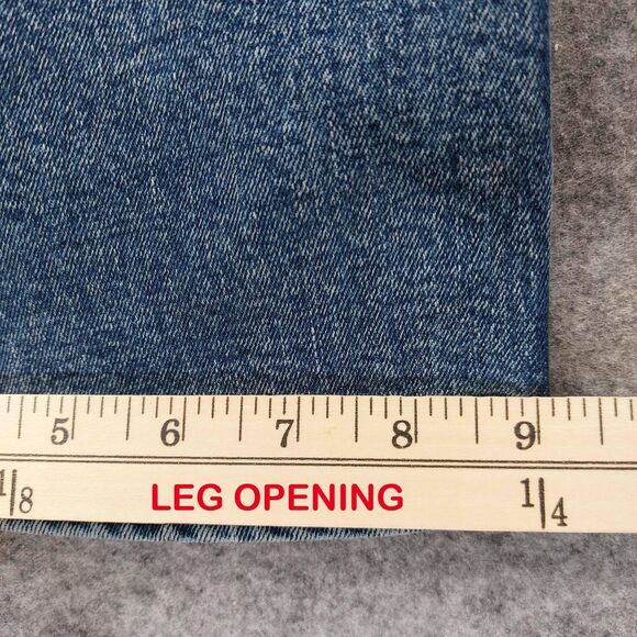 Wrangler Retro Jeans Mens 36x38 Blue Slim Boot Bootcut Stretch Denim 1077MWZMP - Picture 7 of 12